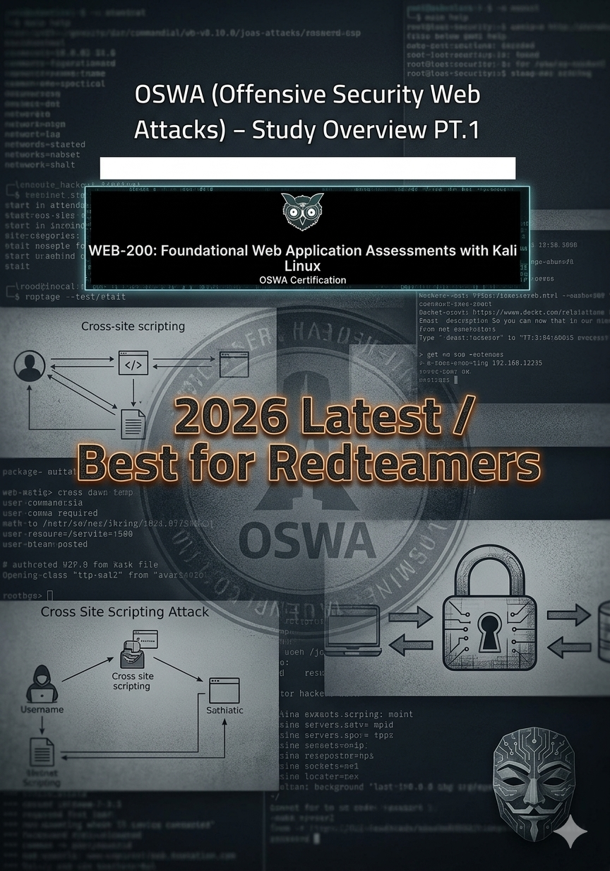 OSWA – Offensive Security Web Attacks (Study Overview – Part 1)